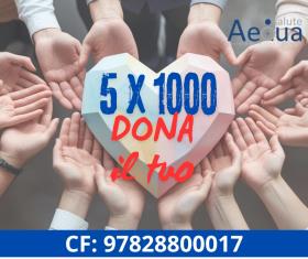 5×1000: come donare ad AEQUA SALUTE